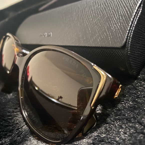 COPY - Prada Polarized Sunglasses Havana PR 01OS - Picture 2 of 8